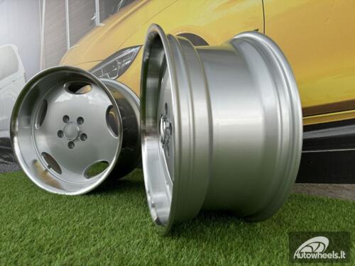 Ratlankis R18x8.5  5X112  ET  35  66.6  B1563  Silver+Polished Lip (SP)  For MER  (P2+Z1+Z4)  (MONOBLOCK Style Rear+Front)  AKC