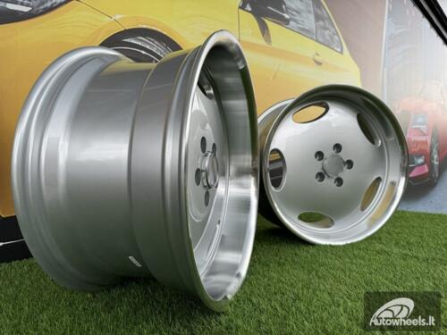Ratlankis R18x9.5  5X112  ET  35  66.6  B1563  Silver+Polished Lip (SP)  For MER  (Z2+P2+Z1+Z4)  (MONOBLOCK Style Rear+Front) AKC