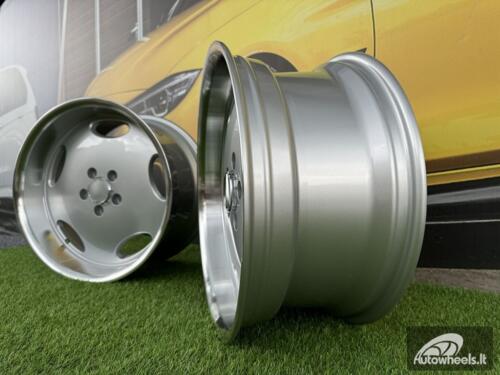 Ratlankis R18x9.5  5X112  ET  35  66.6  B1563  Silver+Polished Lip (SP)  For MER  (Z2+P2+Z1+Z4)  (MONOBLOCK Style Rear+Front) AKC