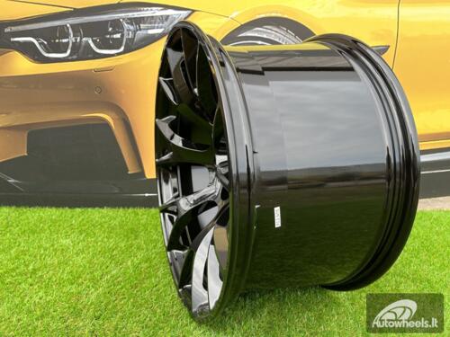 Ratlankis R20x9  5X115  ET  20  71.5  A8872  (BY1523)  Black (BL)  For DODGE  (Z1)  (Rear+Front)  AKC