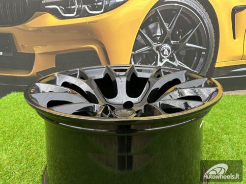 Ratlankis R20x9  5X115  ET  20  71.5  A8872  (BY1523)  Black (BL)  For DODGE  (Z1)  (Rear+Front)  AKC