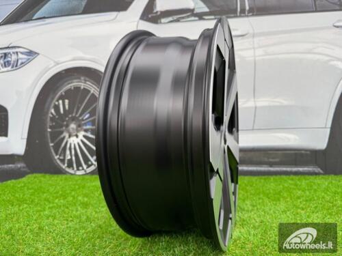 Ratlankis R18x6.5  5X114.3  ET  32  66.1  Y1274  Black Polished Half Matt (MBHM)  For DACIA  (K2)  (NEW Model) AKC