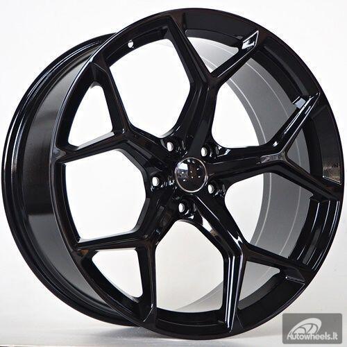 Ratlankis R19x7.5  5X112  ET  45  57.1  B5772  (IN5481)  Black Polished (MB)  For VW  (P2) AKC