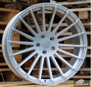 Ratlankis R22x10.5  5X120  ET  40  72.6  HX010  Silver (SI)  For HAXER  (P+K4)  (Rear+Front)