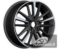 Ratlankis R18x7  5X114.3  ET  35  60.1  IN0184  Black Polished (MB)  For TOYOT  (Z5)