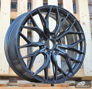 Ratlankis R20x8.5  5X112  ET  45  66.6  H3134F  Gloss Carbon (GC)  For MER  (K3)  (HYBRID FORGED)