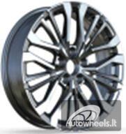 Ratlankis R18x7  5X114.3  ET  35  60.1  H3272F  Black Polished (MB)  For TOYOT  (M)  (HYBRID FORGED)