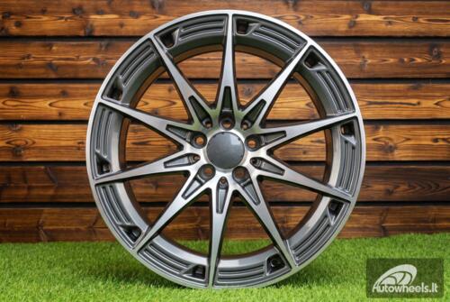 Ratlankis R19x9.5  5X112  ET  43  66.6  H3500F  Grey Polished (MG)  For MER  (K3)  (HYBRID FORGED Rear+Front NEW Model)