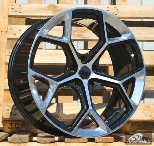 Ratlankis R19x8.5  5X112  ET  40  66.5  I5598  (FBX112)  Silver+Black (SIBL)  For AUD  (M)  (HYBRID FORGED)