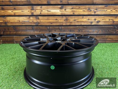Ratlankis R18x8  5X112  ET  40  66.5  3S1293  (IN8384)  Black Half Matt (BLHM)  For AUD  (Z5+M)