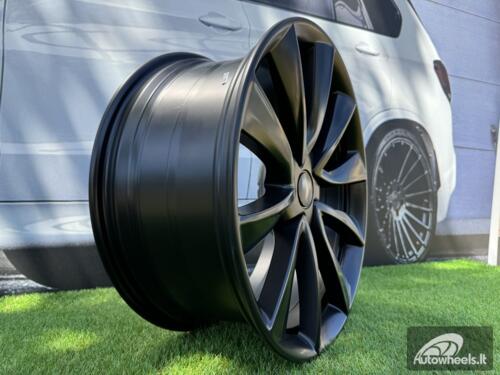 Ratlankis R18x8.5  5X114.3  ET  40  64.1  B2046  (F8675)  Black Half Matt (BLHM)  For TESLA  (M)  (HYBRID FORGED Model 3)