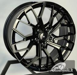 Ratlankis R19x8.5  5X112  ET  40  66.5  F760  Black Half Matt (BLHM)  For AUD  (M)  (HYBRID FORGED)