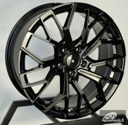 Ratlankis R19x8.5  5X112  ET  40  66.5  F760  Black Half Matt (BLHM)  For AUD  (M)  (HYBRID FORGED)