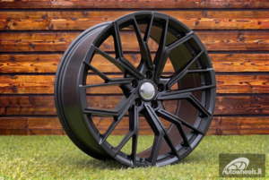 Ratlankis R20x9  5X112  ET  35  66.5  F760  Black Half Matt (BLHM)  For AUD  (M)  (HYBRID FORGED)