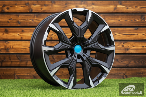Ratlankis R21x8.5  5X112  ET  30  66.6  3S1349  Black Polished Half Matt (MBHM)  For BMW  (M)  (HYBRID FORGED Rear+Front)