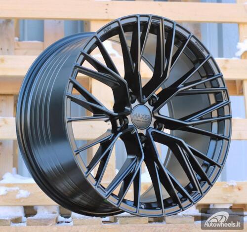 Ratlankis R18x8  5X112  ET  30  66.6  HX024F  (F829)  Black Half Matt (BLHM)  For HAXER  (M)  (HYBRID FORGED New Model)