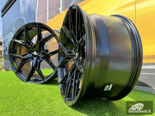 Ratlankis Forzza Gravity 8,5X19 5X108 ET45 67,1 Black