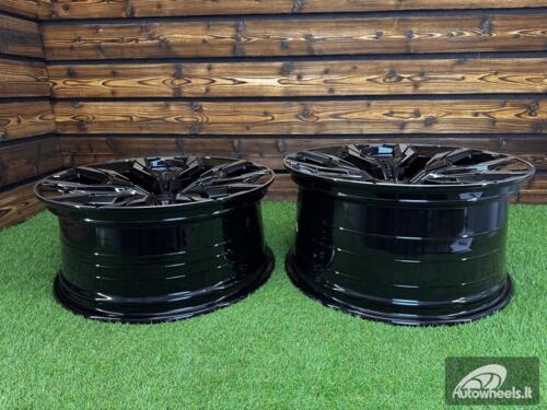 Ratlankis R20x8.5  5X112  ET  28  66.6  A5915  (YF5716)  Black Polished (MB)  For BMW  (Z7+M)  (HYBRID FORGED New 5 Series VIII / i5 (G60/G61/G68) Rear+Front)