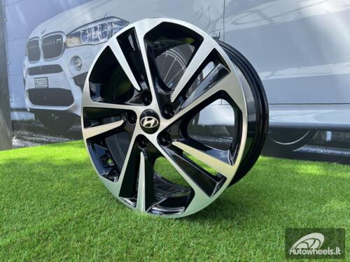 Ratlankis R15x6  5X114.3  ET  46  67.1  B5210  (IN5258)  Black Polished (MB)  For HYUND  (M+Z7)