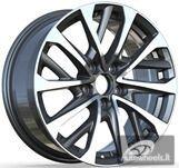 Ratlankis R17x7.5  5X114.3  ET  40  60.1  H3320F  Black Polished (MB)  For LEX  (M)  (HYBRID FORGED)