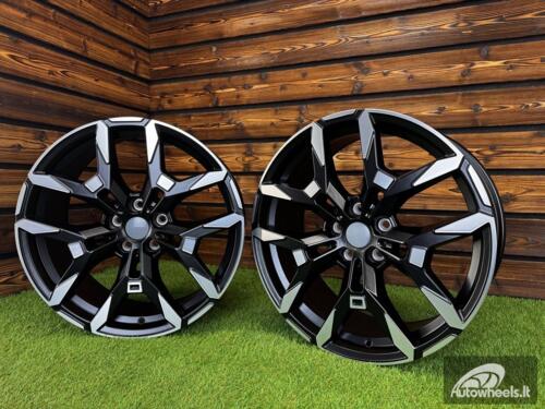 Ratlankis R19x8.5  5X112  ET  40  66.6  H3456F  Black Polished Half Matt (MBHM)  For BMW  (M)  (HYBRID FORGED Front+Rear)