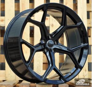 Ratlankis R18x8  5X112  ET  31  66.5  I5598  (YF5598)  Black (BL)  For AUD  (M)  (HYBRID FORGED)