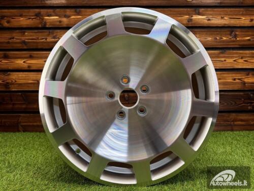 Ratlankis R18x8  5X112  ET  40  57.1  IN3613F  Machined Silver (MS)  For AUD  (M)  (HYBRID FORGED)