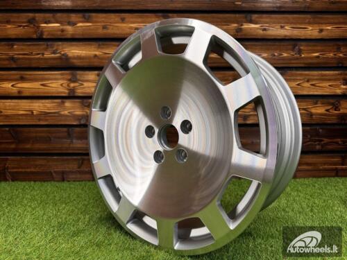 Ratlankis R18x8  5X112  ET  40  57.1  IN3613F  Machined Silver (MS)  For AUD  (M)  (HYBRID FORGED)