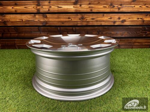 Ratlankis R18x8  5X112  ET  40  57.1  IN3613F  Machined Silver (MS)  For AUD  (M)  (HYBRID FORGED)