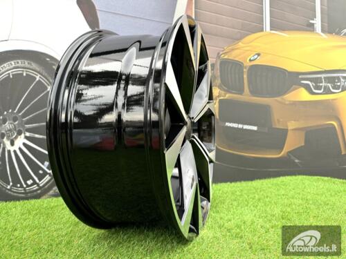 Ratlankis R18x7.5  5X112  ET  45  66.5  I5627  Black Polished (MB)  For RACIN  (M)  ()