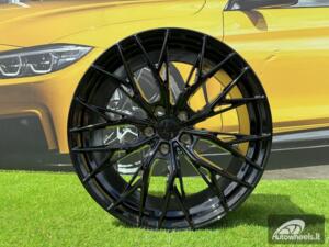 Ratlankis R18x8  5X112  ET  45  66.5  HX042  (IN0387)  Black (BL)  For HAXER  (P2)