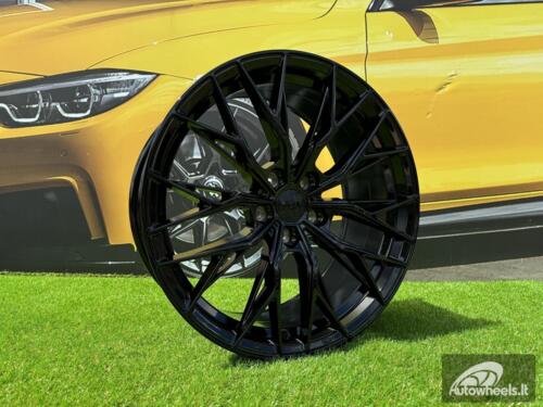 Ratlankis R18x8  5X112  ET  45  66.5  HX042  (IN0387)  Black (BL)  For HAXER  (Z7)