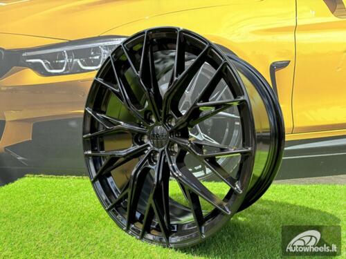Ratlankis R18x8  5X112  ET  45  66.5  HX042  (IN0387)  Black (BL)  For HAXER  (Z7)