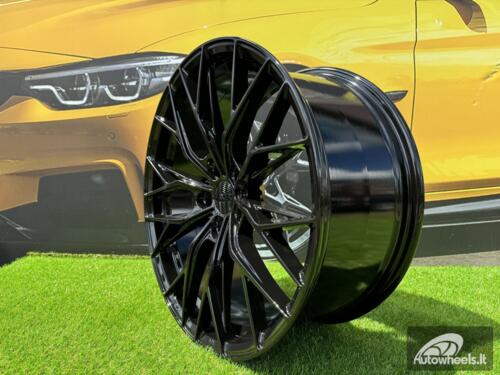 Ratlankis R18x8  5X112  ET  45  66.5  HX042  (IN0387)  Black (BL)  For HAXER  (Z7)