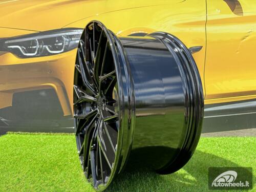 Ratlankis R18x8  5X112  ET  45  66.5  HX042  (IN0387)  Black (BL)  For HAXER  (Z7)