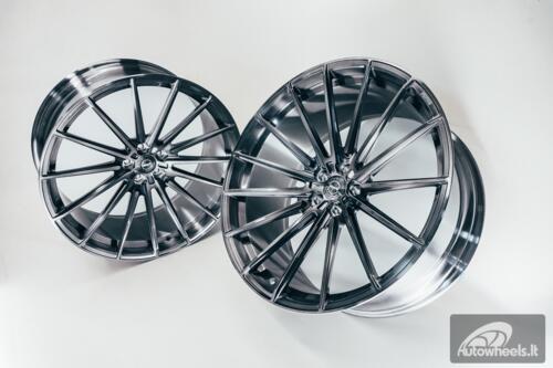 Ratlankis Forged Hart HR-FR12 R23X11J 5X112 ET10 66.45 Black Brushed