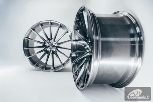 Ratlankis Forged Hart HR-FR12 R23X11J 5X112 ET10 66.45 Black Brushed