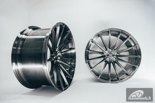 Ratlankis Forged Hart HR-FR12 R23X11J 5X112 ET10 66.45 Black Brushed