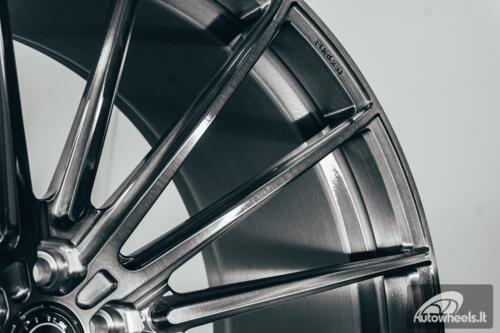 Ratlankis Forged Hart HR-FR12 R23X11J 5X112 ET10 66.45 Black Brushed