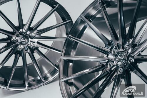 Ratlankis Forged Hart HR-FR12 R23X11J 5X112 ET10 66.45 Black Brushed