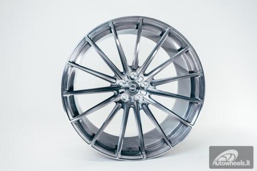 Ratlankis Forged Hart HR-FR12 R23X11J 5X112 ET10 66.45 Black Brushed