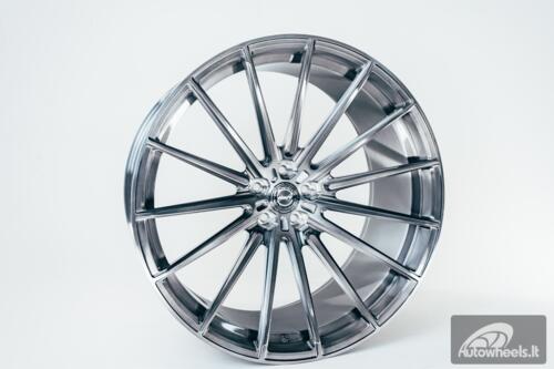 Ratlankis Forged Hart HR-FR12 R23X11J 5X112 ET10 66.45 Black Brushed