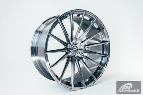 Ratlankis Forged Hart HR-FR12 R23X11J 5X112 ET10 66.45 Black Brushed