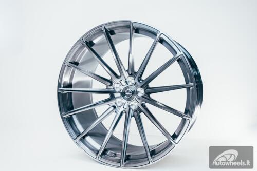 Ratlankis Forged Hart HR-FR12 R23X11J 5X112 ET10 66.45 Black Brushed