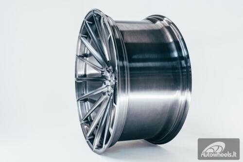 Ratlankis Forged Hart HR-FR12 R23X11J 5X112 ET10 66.45 Black Brushed