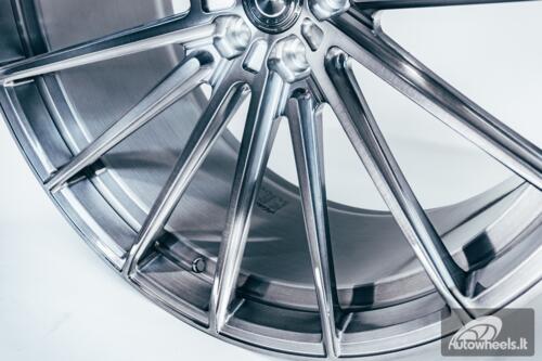 Ratlankis Forged Hart HR-FR12 R23X11J 5X112 ET10 66.45 Black Brushed