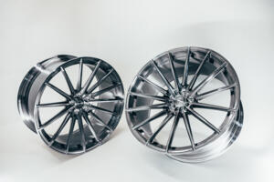 Ratlankis Forged Hart HR-FR12 R23X11J 5X112 ET10 66.45 Black Brushed