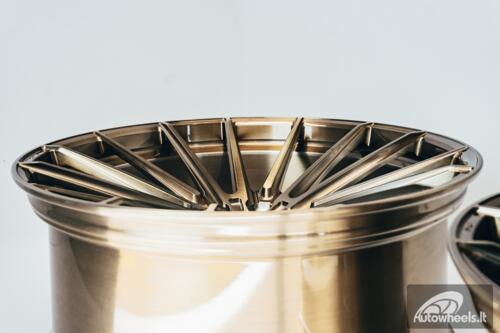 Ratlankis Forged Hart HR-FR12 R23X11J 5X112 ET10 66.45 Gold Brushed