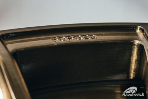 Ratlankis Forged Hart HR-FR12 R23X11J 5X112 ET10 66.45 Gold Brushed