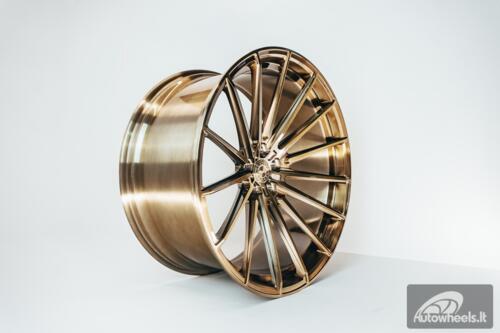 Ratlankis Forged Hart HR-FR12 R23X11J 5X112 ET10 66.45 Gold Brushed